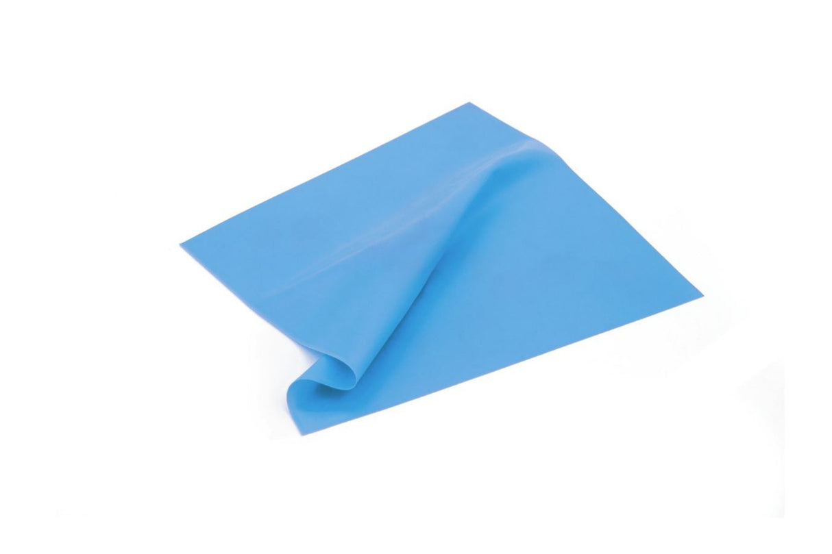 Blå kofferdam latex.