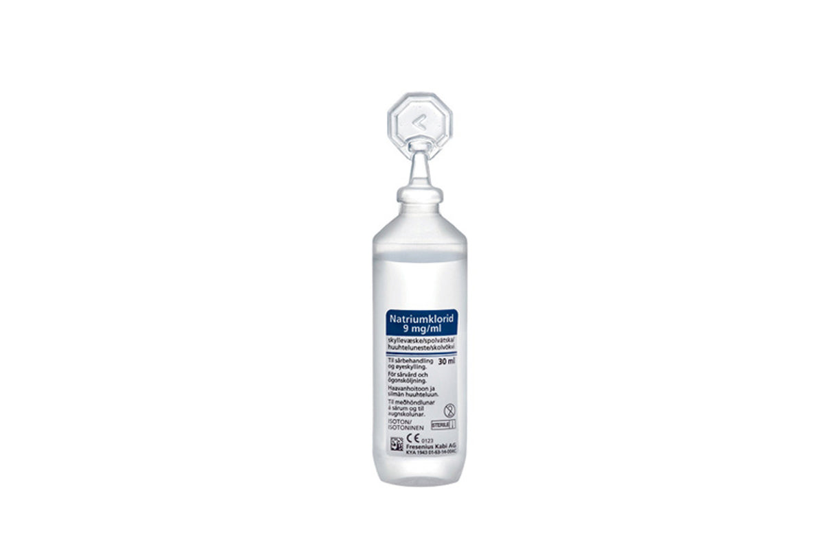 Mikrospol skyllevand natriumklorid  20 x 30 ml