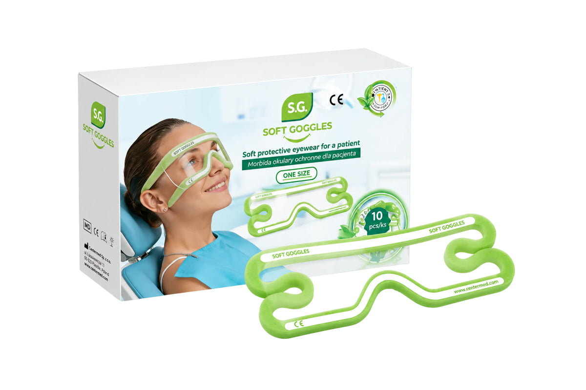 Soft Goggles, beskyttelses briller til patienten
