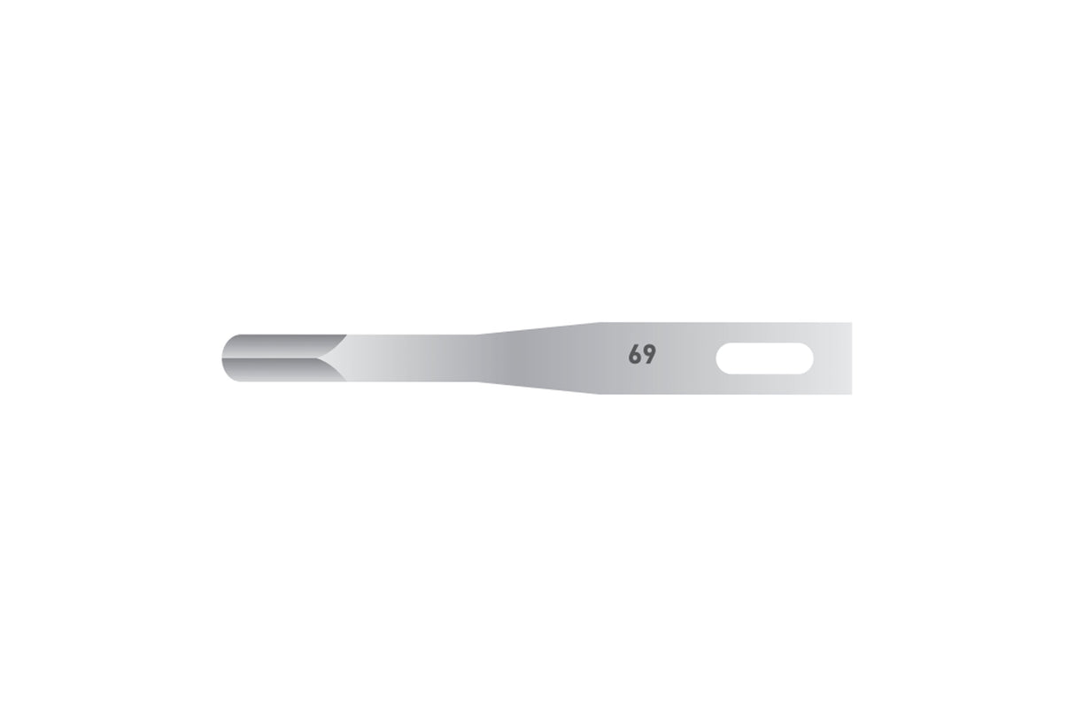 Mikro skalpelblade nr. 69, pakning med 25 stk
