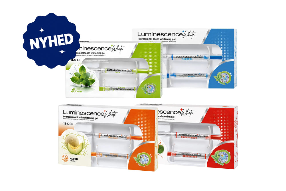 KOMFORT Luminiscence White 16 % tandblegningsgel 2×1,2 g